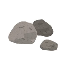 廃材(石材)処分・お墓の整地